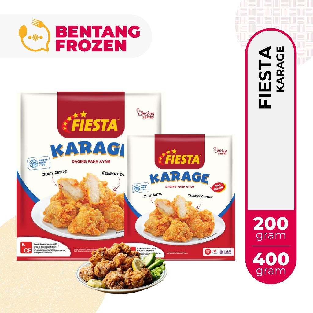 Fiesta Karage Ayam 200-400gr / Fiesta Chicken Karage