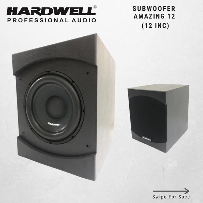 SUBWOOFER HARDWELL AKTIF Amazing12 12INCH ORIGINAL