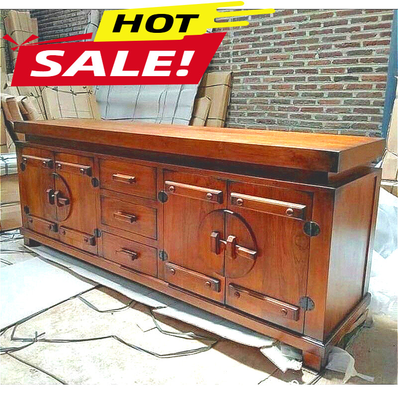 HOT PRODUK BUFET KLASIK TV JATI | BUFET CLASIK FURNITURE JEPARA | BUFET TV MINIMALIS FURNITURE JATI 