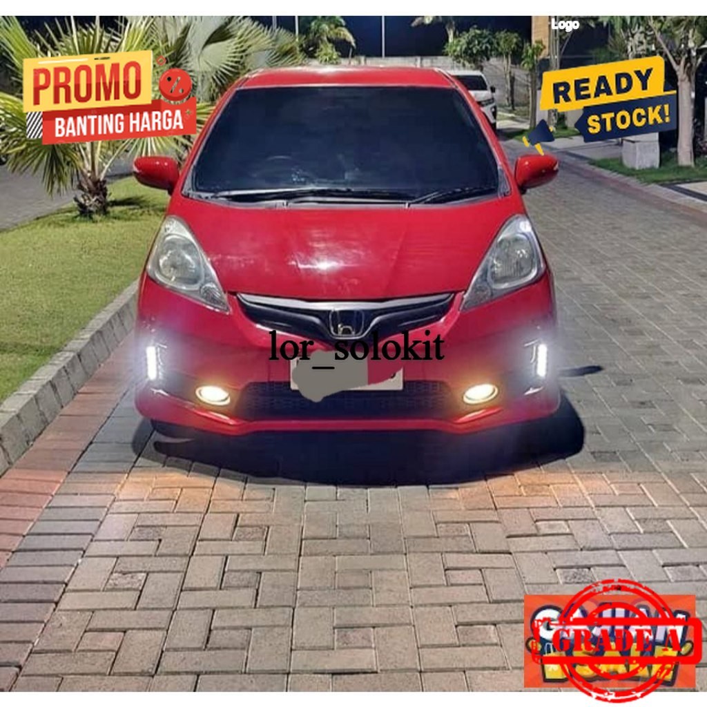 [READY] BEMPER JAZZ RS/S UPGRADE MMC BODYKIT JAZZ UPGRADE MMC TANPA GANTI LAMPU