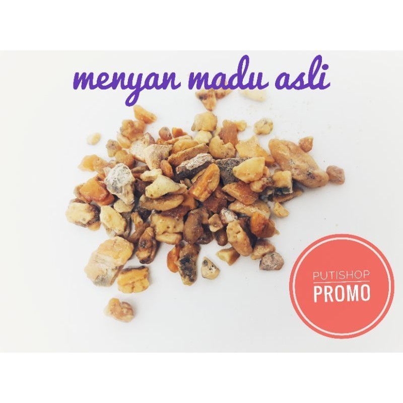 Menyan Kemenyan madu asli/biang kemenyan 25gr (garansi)