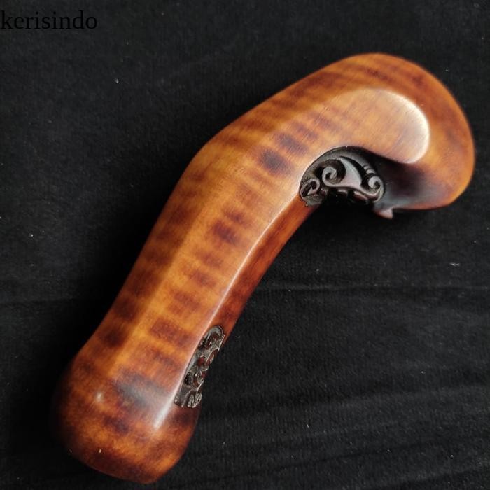 Deder / Hulu / Pegangan / Jejeran Keris Lawasan Kayu Kemuning Berut KI4