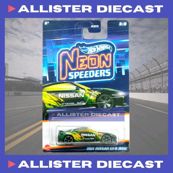 Hot Wheels 2017 Nissan GTR R35 Neon Speeders Hotwheels Nissan R35 Hitam Hotwheels Nissan R35 Black