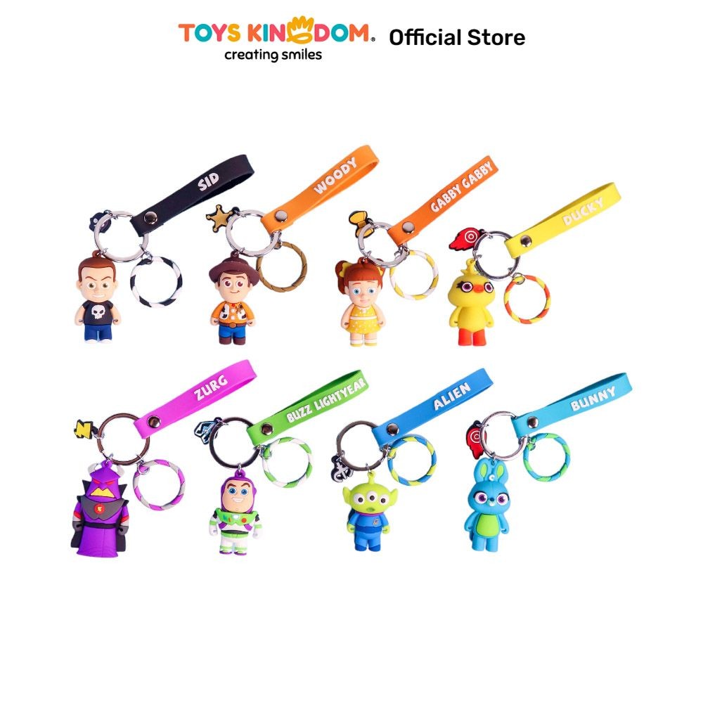 Toys Kingdom Herocross Gantungan Kunci Toy Story Random Key Chain Penanda Kunci Serbaguna Key Ring A