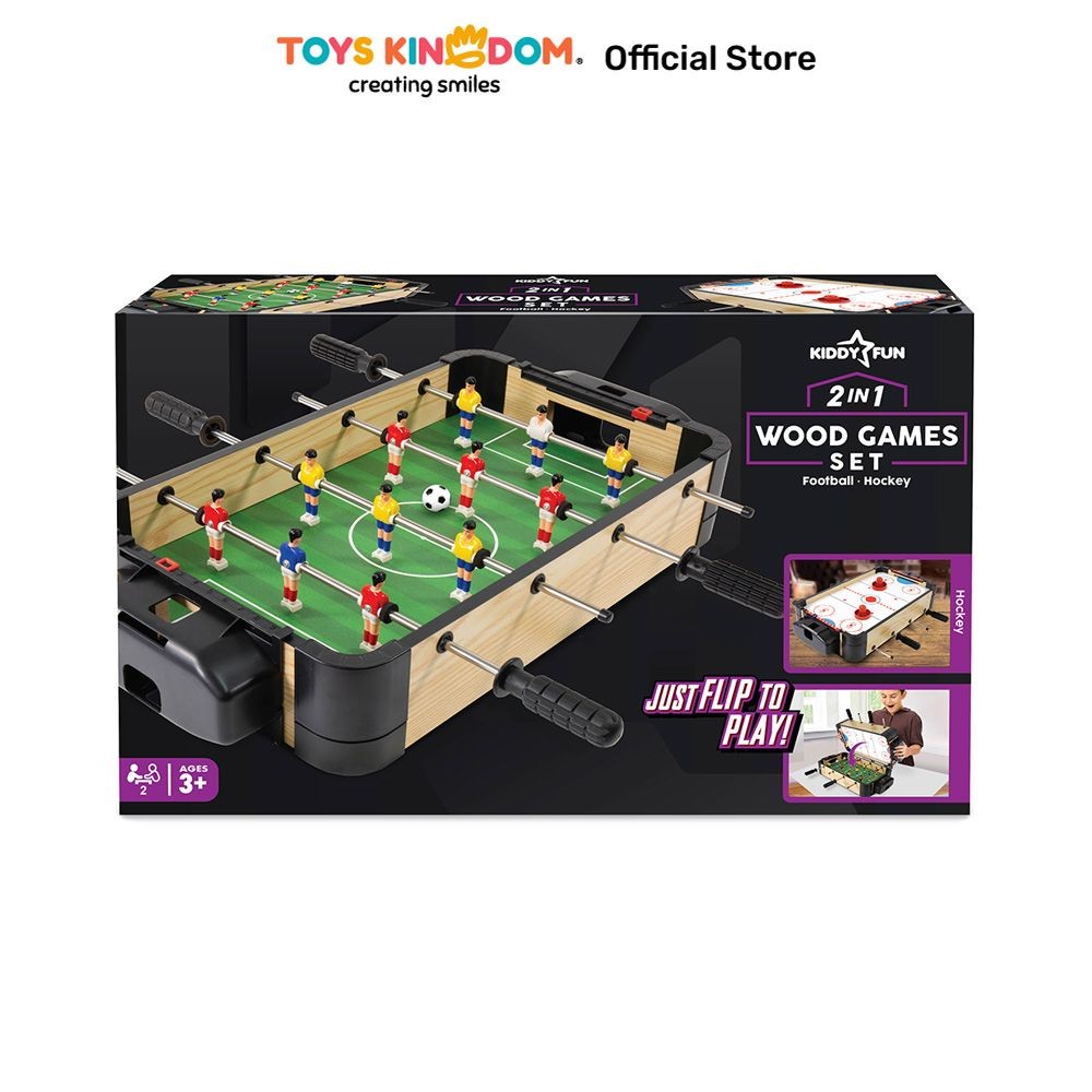 Toys Kingdom Kiddy Fun 20 inci Set Table Games 2 In 1 Ma3150Bh Toy Kids Toy Koleksi Mainan Meja Anak