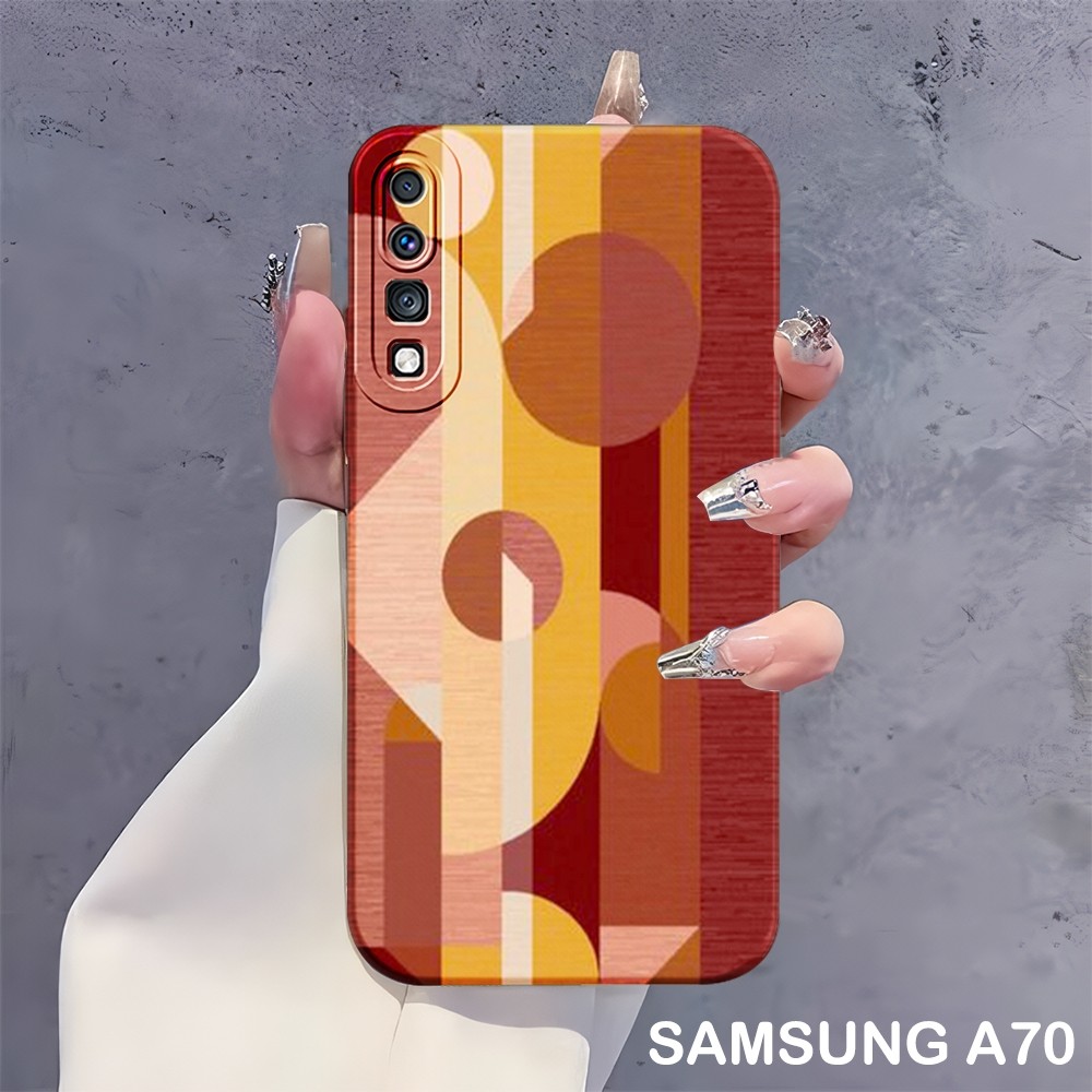 Cassing Hp Samsung A70 A50 A50S A30S A7 2018 2019 - Protect Camera - Case Aesthetic - Case macaroon 