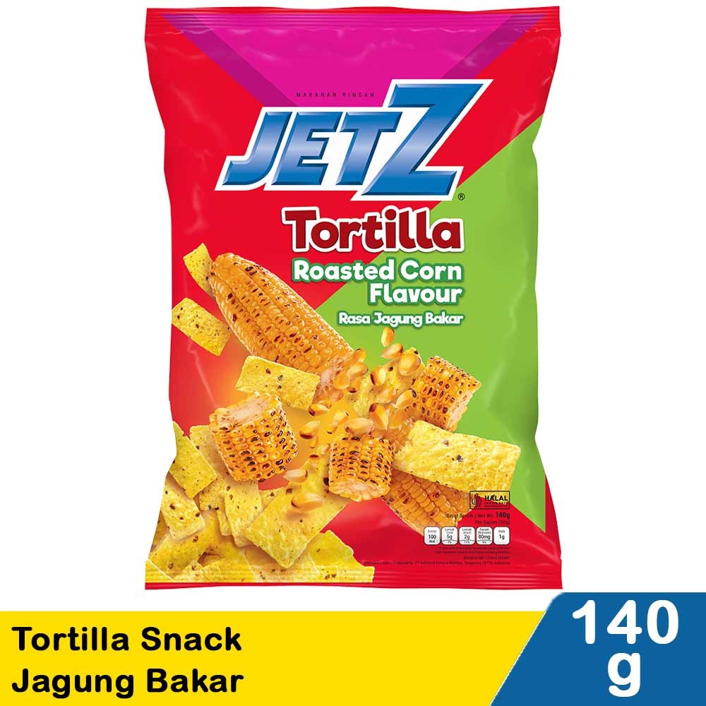 JETZ TORTILLA SNACK JAGUNG BAKAR 140g