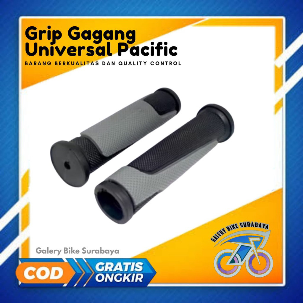 Grip sepeda pegangan stang karet not pacific handgrip hamfat hanfat sepeda lipat bmx fixie MTB gunun