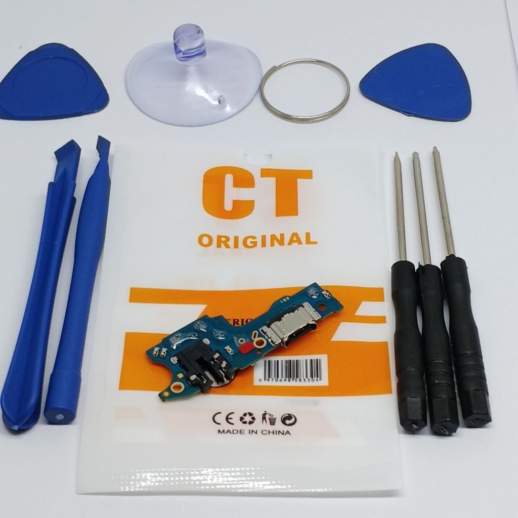 KONEKTOR CAS REALME C55 FULSET IC ORIGINAL BONUS OBENG HP PAPAN CAS ALFAON
