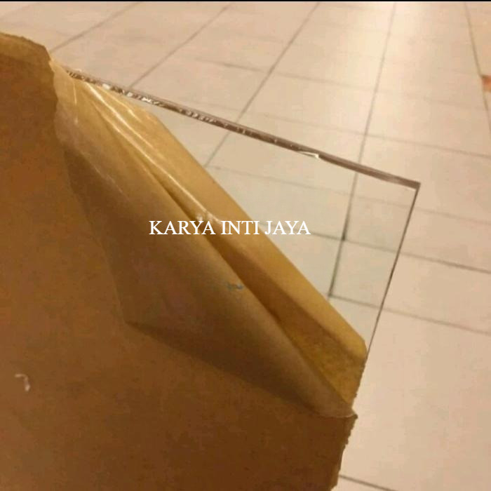 Akrilik bening 2mm 122cm x 244cm ( Acrilyc sheet/Aklirik Lembaran)