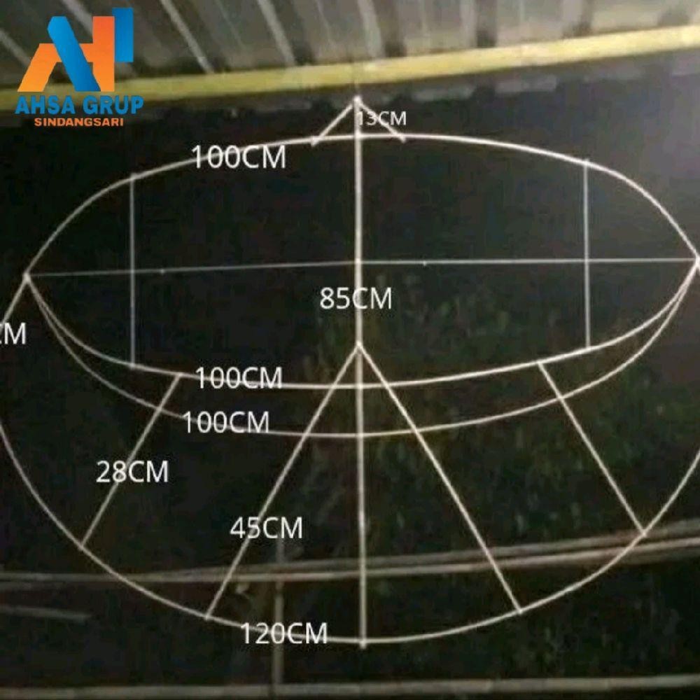 BAMBU PILIHAN PASTI TERBANG RANGKA LAYANGAN GAPANGAN PEGON CEPER 100 cm GAPANGAN PEGON CEPER KERANGK