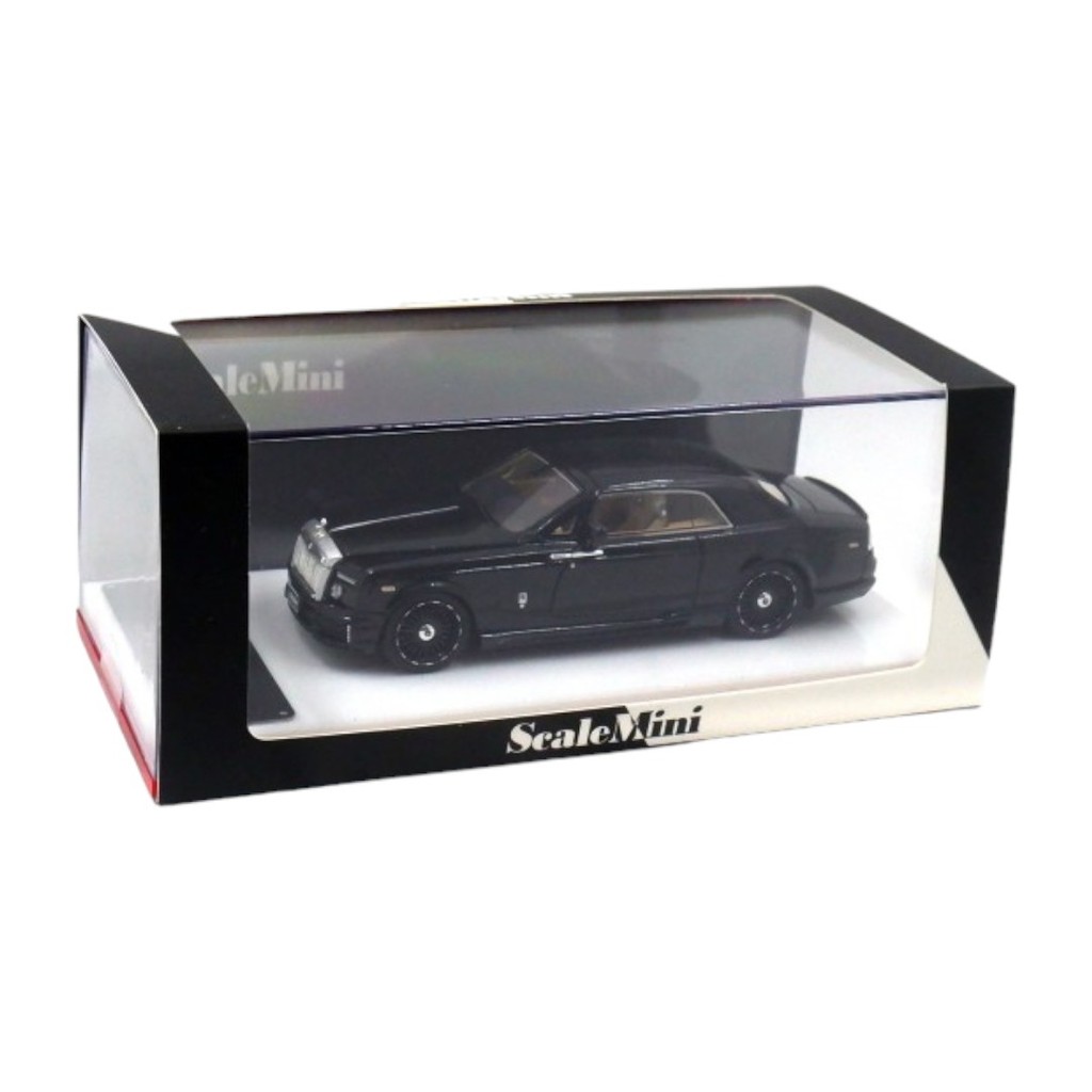 ScaleMini 1:64 Rolls-Royce Ghost WALD Modified Black SM64206001 - Acrylic Pecah