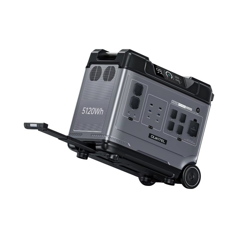 1200W Portable Power Station Lifepo4 Rechargeable MPPT Controller EU UK US Plug Flashlight Solar Pan