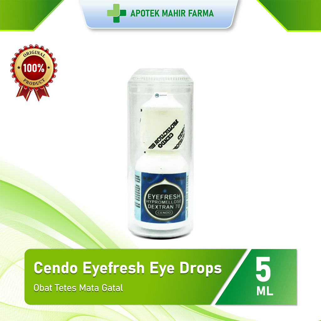 Cendo Eyefresh 5 mL Eye Drops - Obat Tetes Mata Gatal