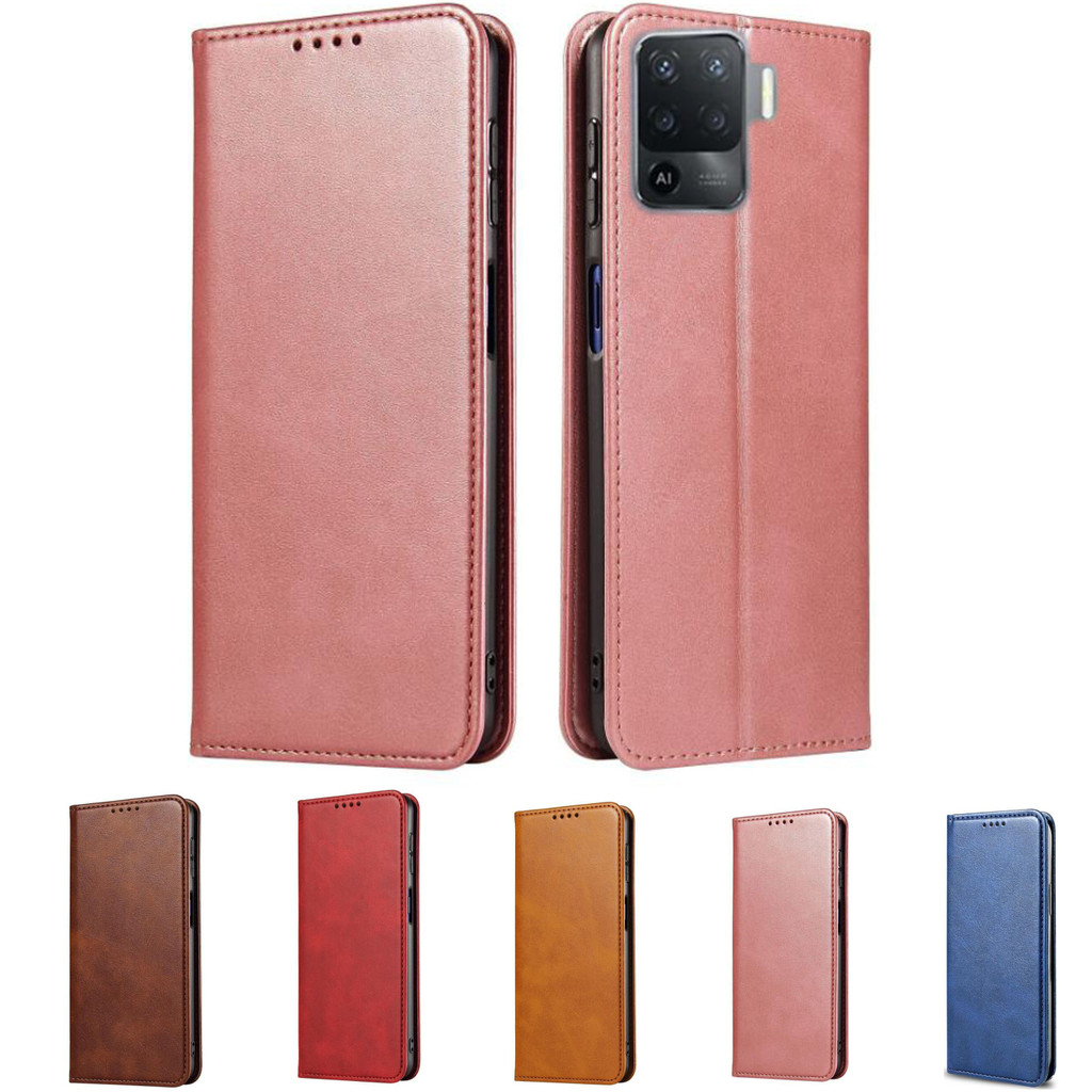 Reno5 Lite Case For OPPO Reno 5 Lite Case Wallet Flip Cover For Reno5 F/Reno5 Z Phone Case For Reno 