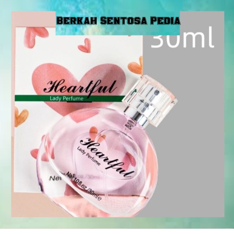 HEARTFUL LADY PARFUME MINISO FOR WOMEN CHARMING JASMINE / SAKURA PARFUME MINISO