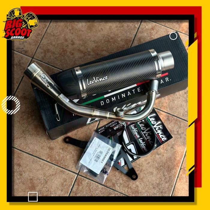 Knalpot Leovince GP Corsa Evo Slip On Vespa IGet