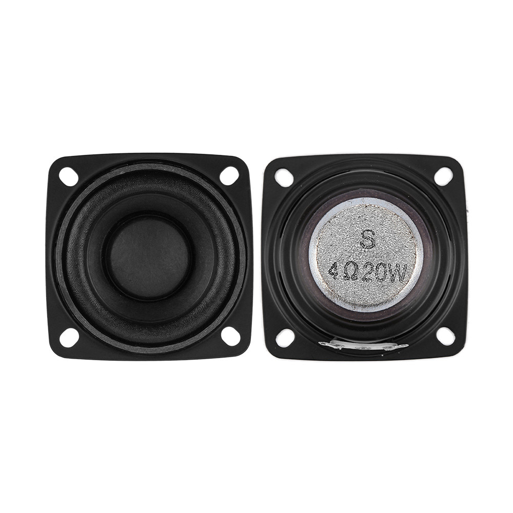 2Pcs 2 Inch Full Range Speaker Driver 4/8 ohm Radio Sound Amplifier Loudspeaker 10W 15W 20W DIY HIFI