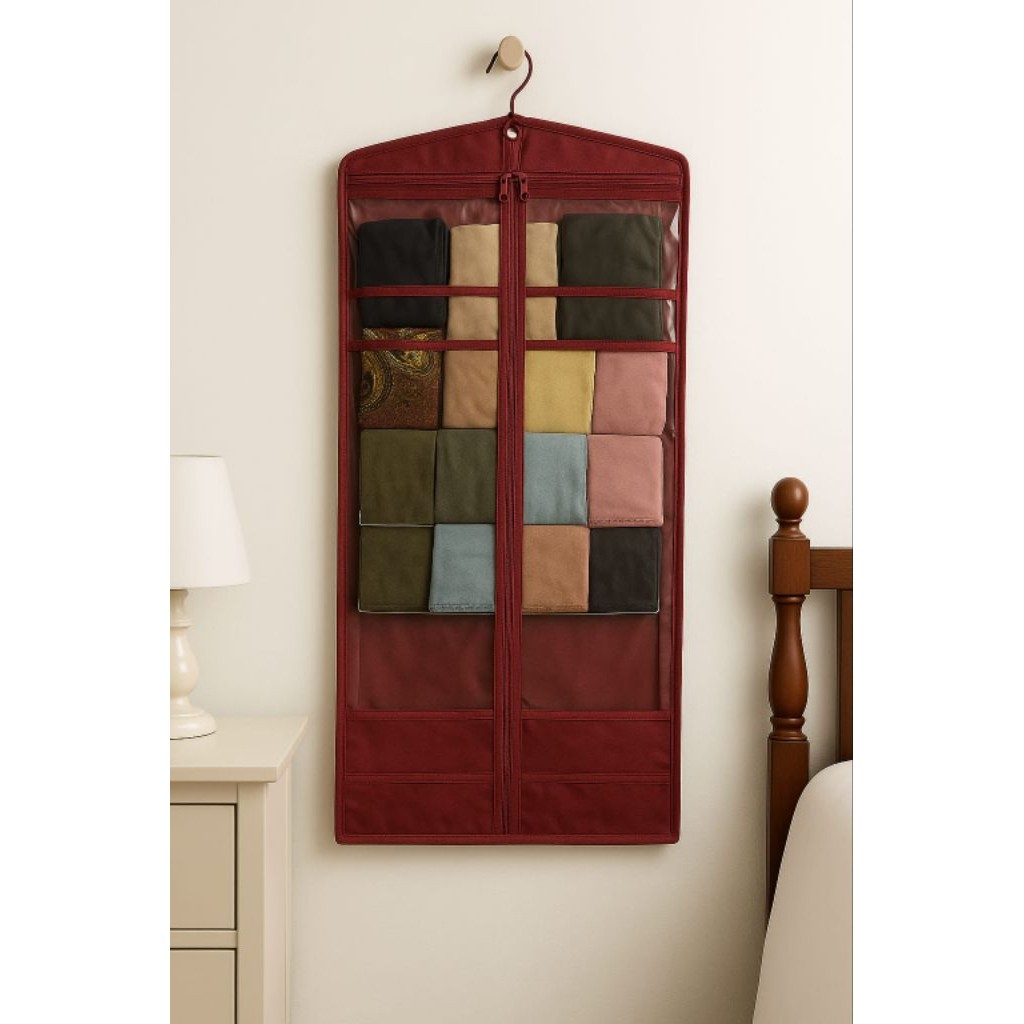 RAK HIJAB JUMBO/RAK JILBAB PREMIUM UKURAN JUMBO ANTI DEBU