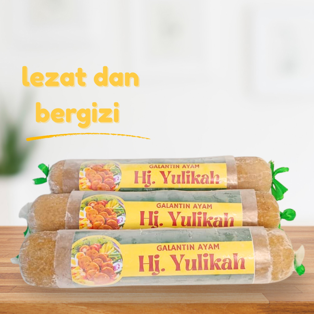 Gelatin Ayam dan Tahu Walik merk Hj.Yulikah Sehat Praktis dan enak Makanan frozen food