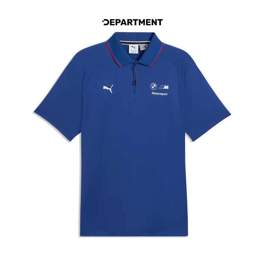 PUMA Kaos Polo Pria BMW MMS CLOUDSPUN 63488404 ORIGINAL