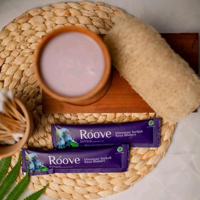ROOVE PAKET 10 SC COLAGEN DRINK ORIGINAL - ROOVE BLUEBERRY