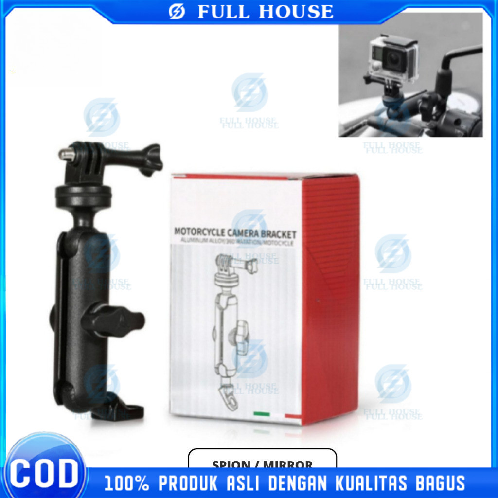 Full House Breket Gopro Action Cam Holder Kamera Motor Camera 360
