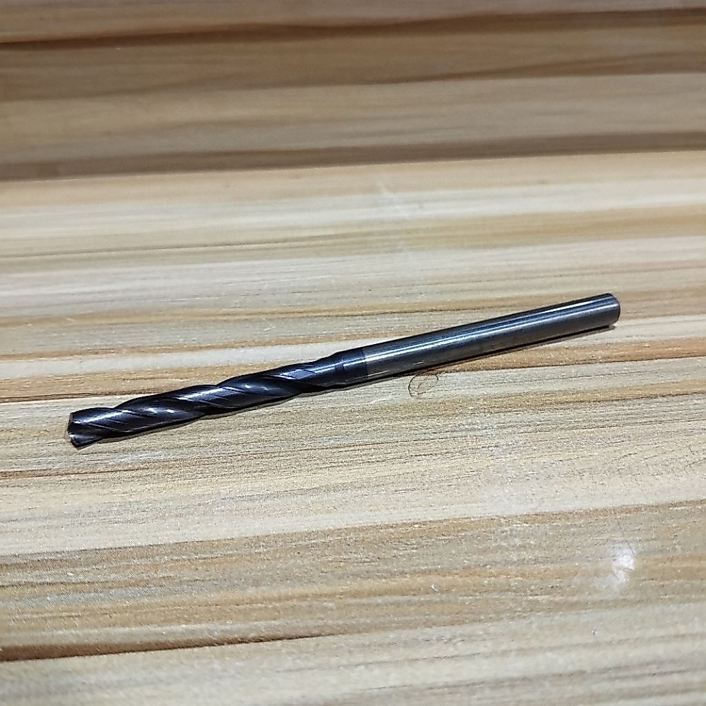 matabor 5.3mm tembus baja drill carbide 5.3 mm mata bor material keras