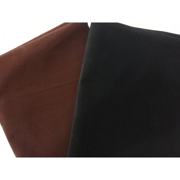 KAIN BLUDRU ( HITAM, COKLAT TUA ) - Hitam