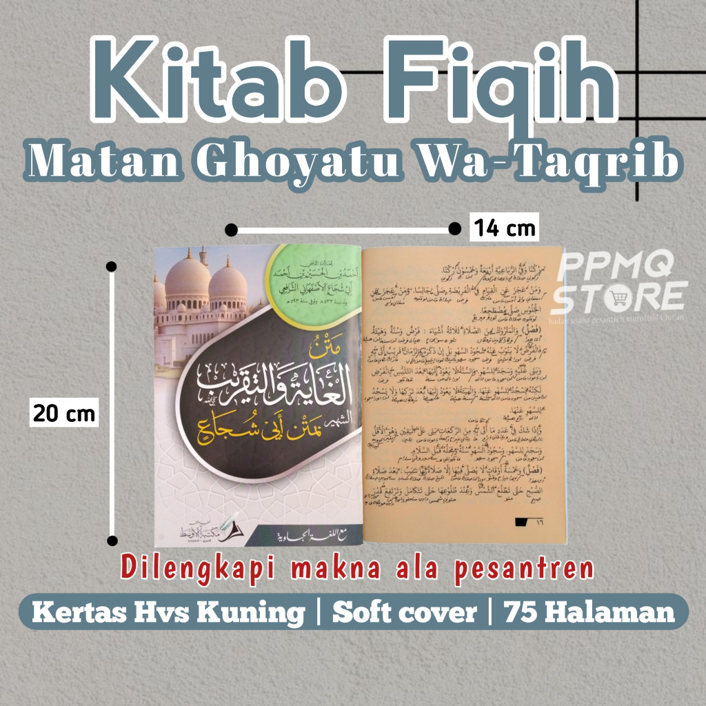 Yassaroh Store KITAB MATAN TAQRIB | Matan TAQRIB Renggang | Matan Taqrib Makna Pesantren