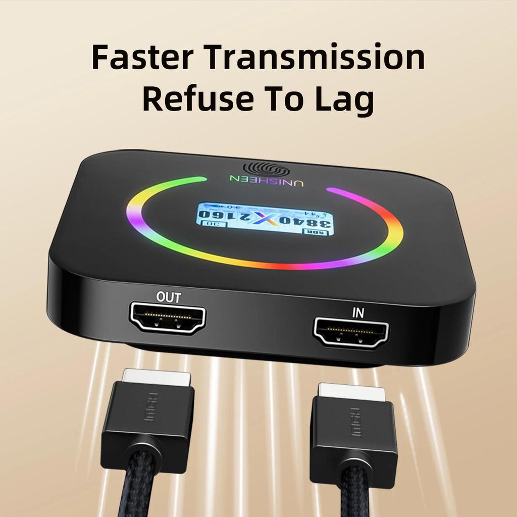 4K60 Game Streaming Equipment Live Broadcast 2160p OBS vMix Loopout PS5 Grabber Dongle VIDEO CAPTURE