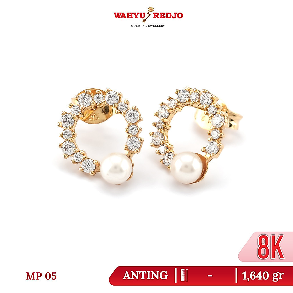 Anting-Anting Emas 8K Tusuk Wahyu Redjo  AN-8K-32300486