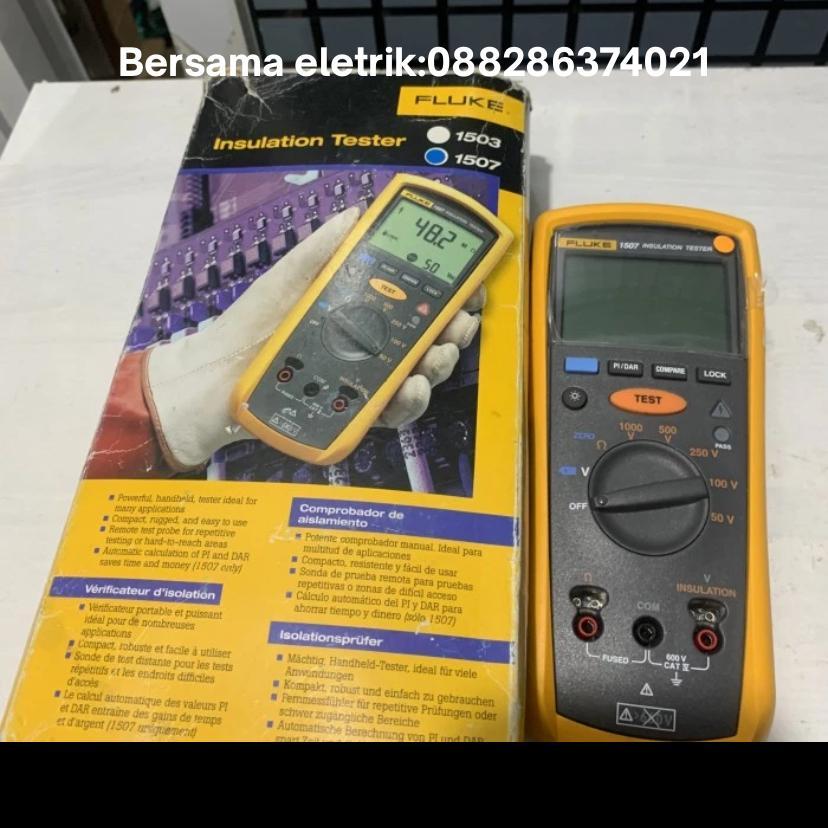 insulation tester fluke 1507