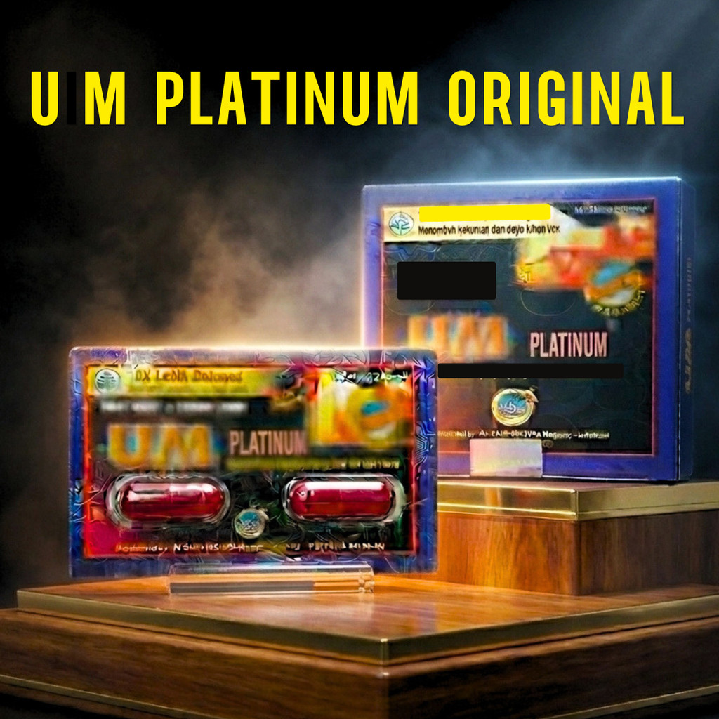 MADU BUBUK GINSENG PLATINUM ORIGINAL 100% KEMASAN BOX | MADU BUBUK URAT PLATINUM UM