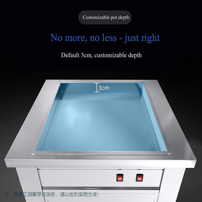 Commercial Air Cooling Icicle Filling Machine Ice Cream Brick Making Machine