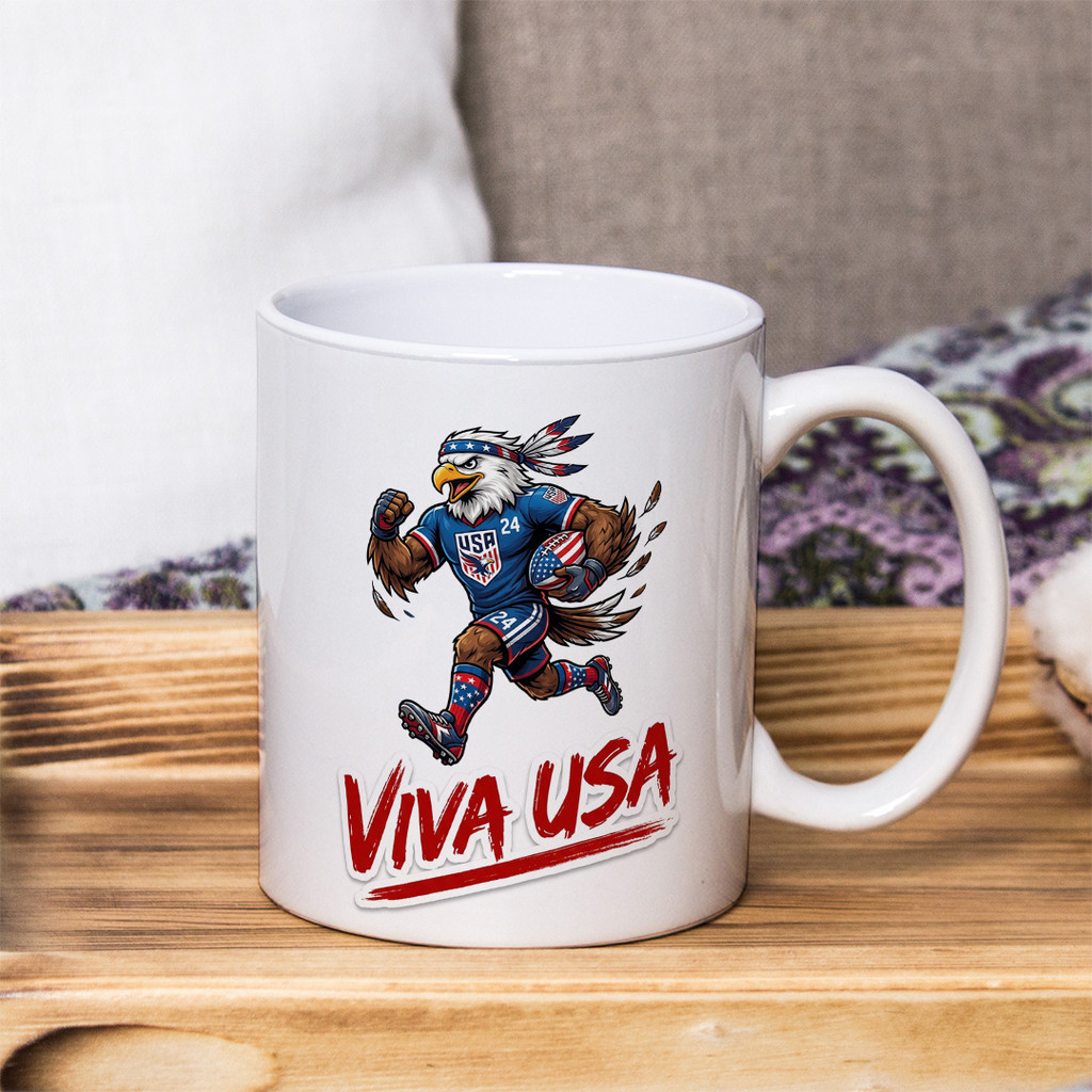 Mug Gelas World Cup Sepak Bola Maskot Lucu