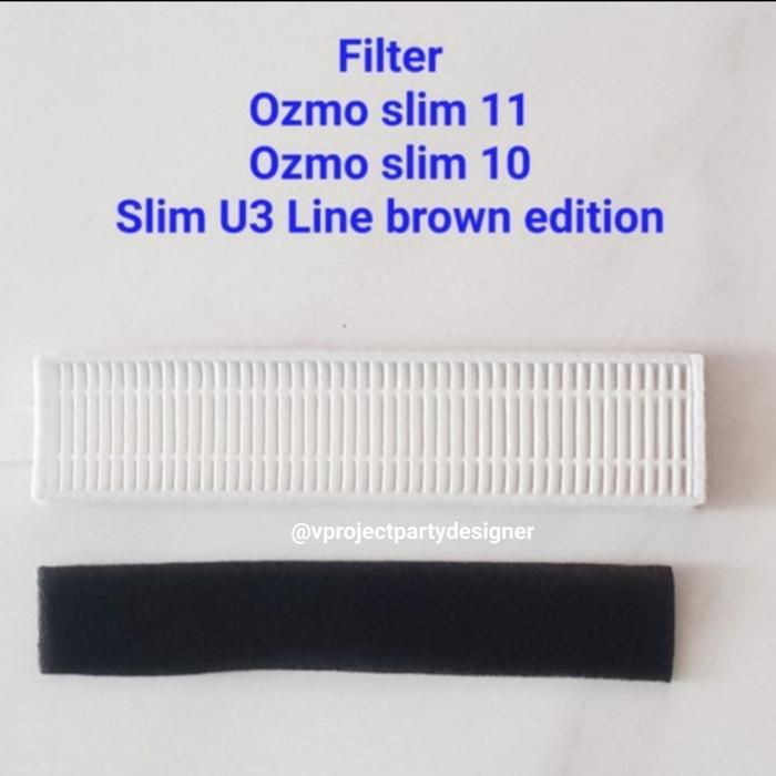 HEPA FILTER ECOVACS OZMO SLIM 10 11 DAN U3 Line brown edition