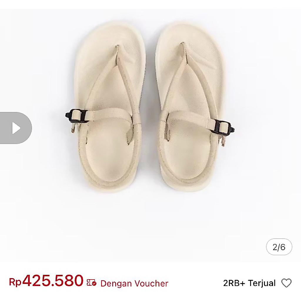 gahalu white sandal