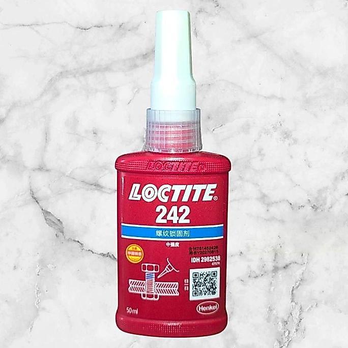 ORIGINAL Loctite Lem Baut 242 242/242,242-242_242 50Gram 50ml
