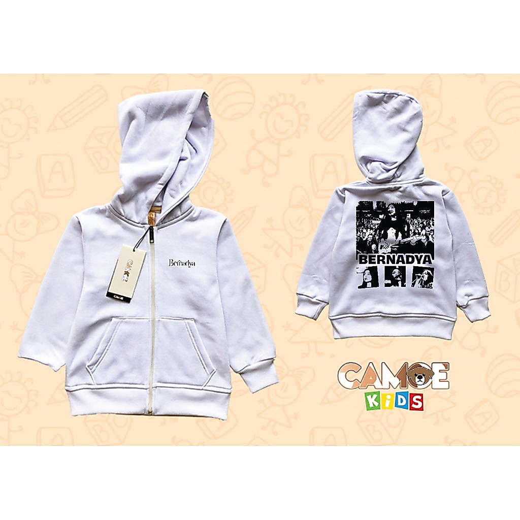 Jaket Hoodie Zipper Anak KIDS Bernadya Merchandise