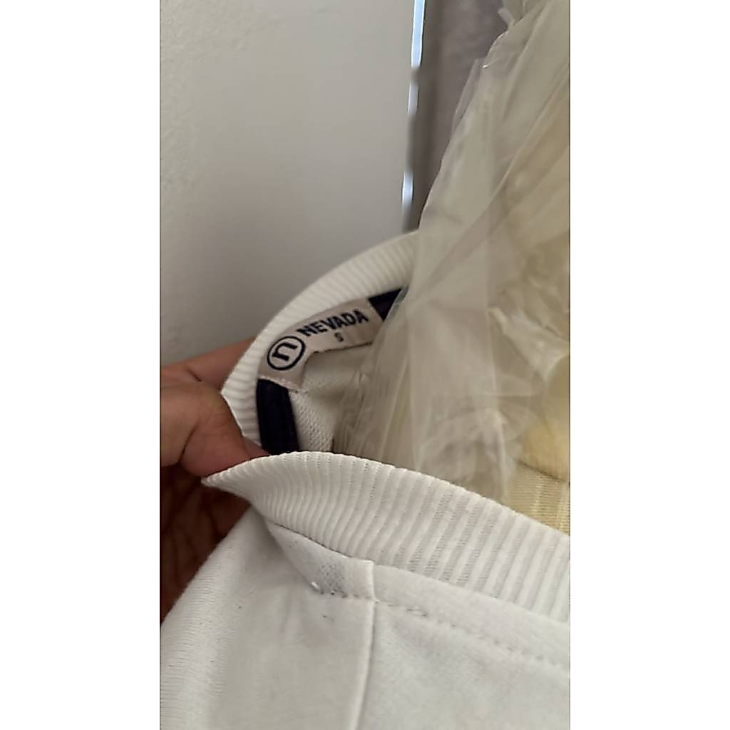 Jaket Nevada Warna putih navi