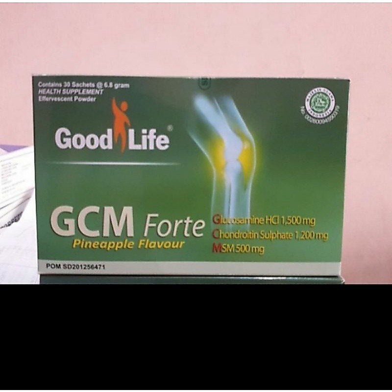 Suplemen Sendi Glucosamine Chondroitin MSM Selenium Zinc Magnesium 1 Sachet