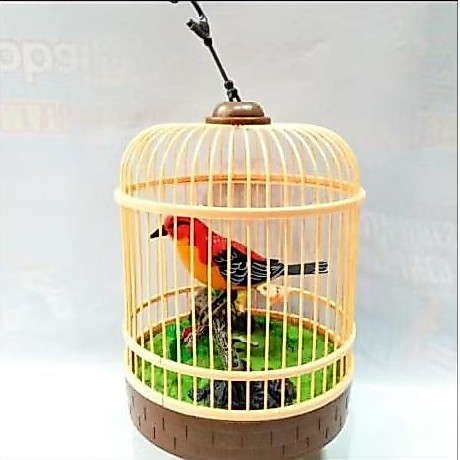 Mainan Burung Sangkar / Burung Sensor / Burung Mainan