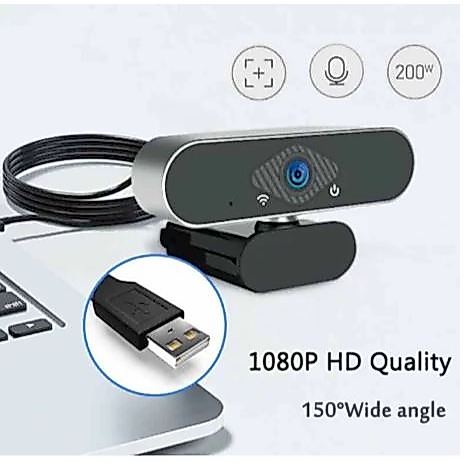 Webcam USB 1080P Full HD 60fps Kamera Streaming Zoom Meating Webcam 1080p 60fps Super Jernih