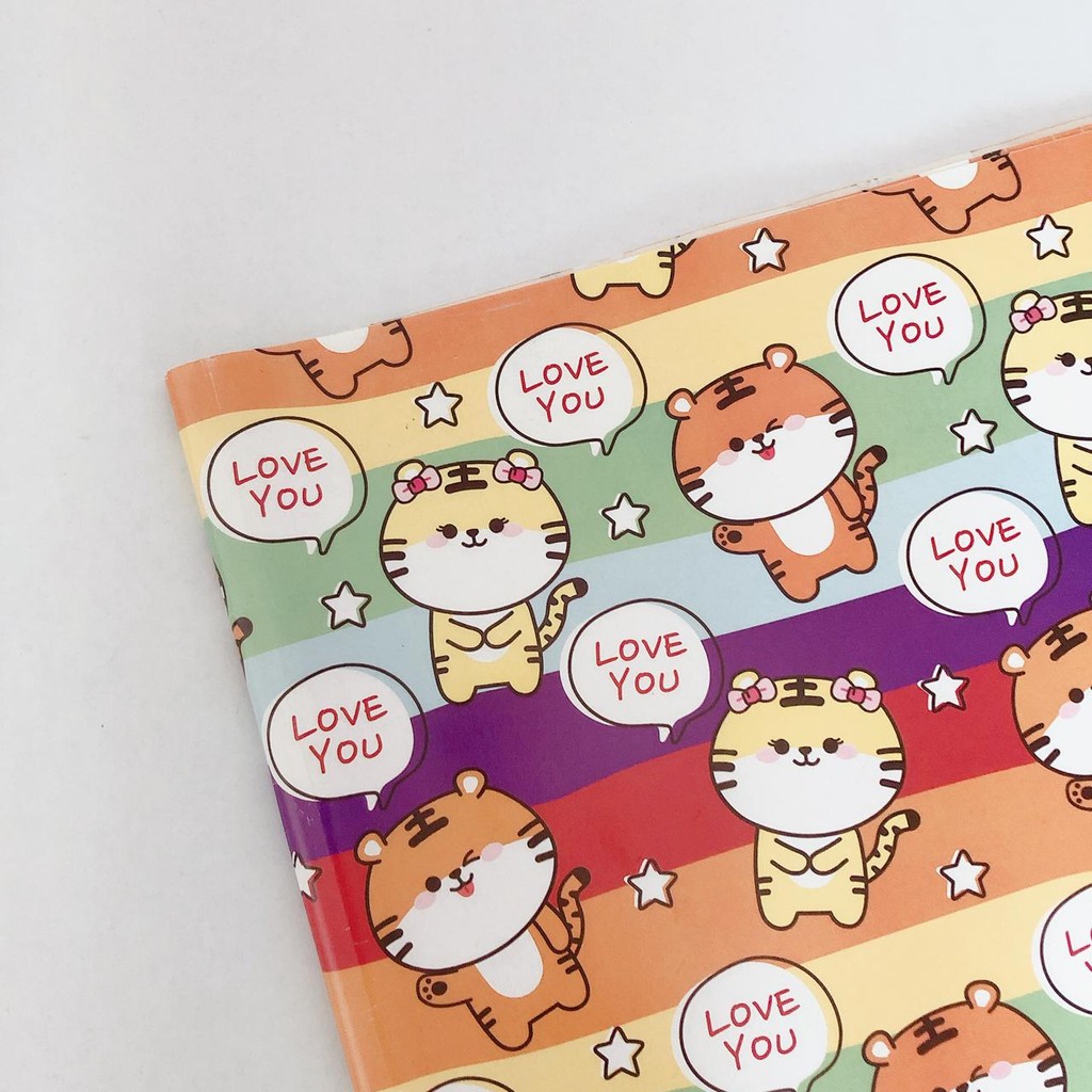 

Kertas Kado Love Rainbow Cat