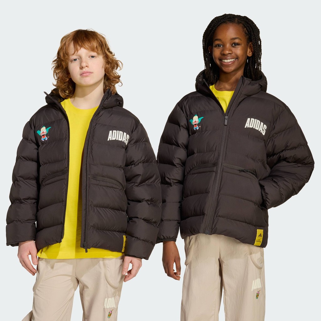 adidas Lifestyle adidas The Simpsons Jacket Kids Unisex Brown JL9183