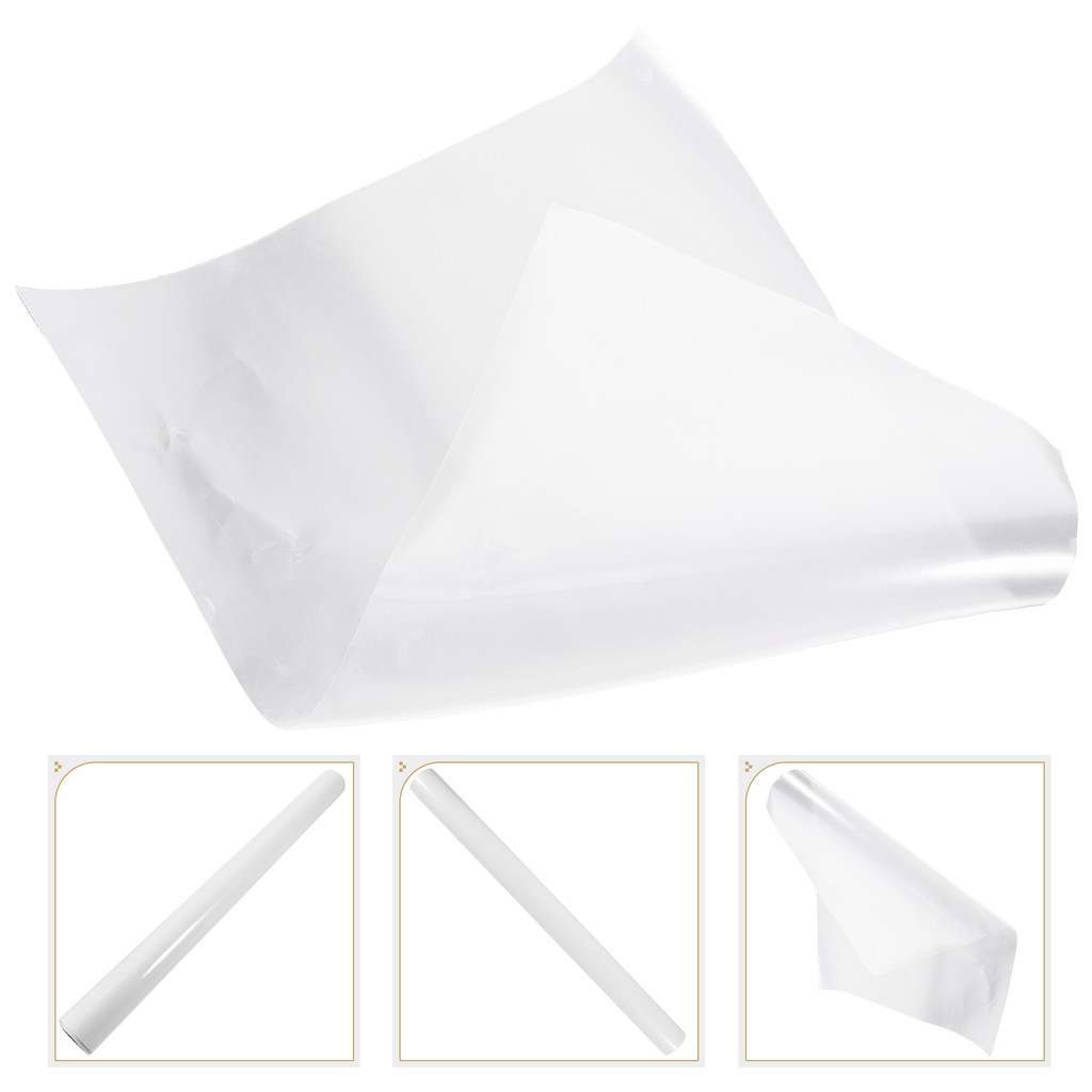 

1 Roll Self Adhesive Book Cover Transparent Textbook Protector Clear Notebook Cover Plastic Protection Paper Book Covers