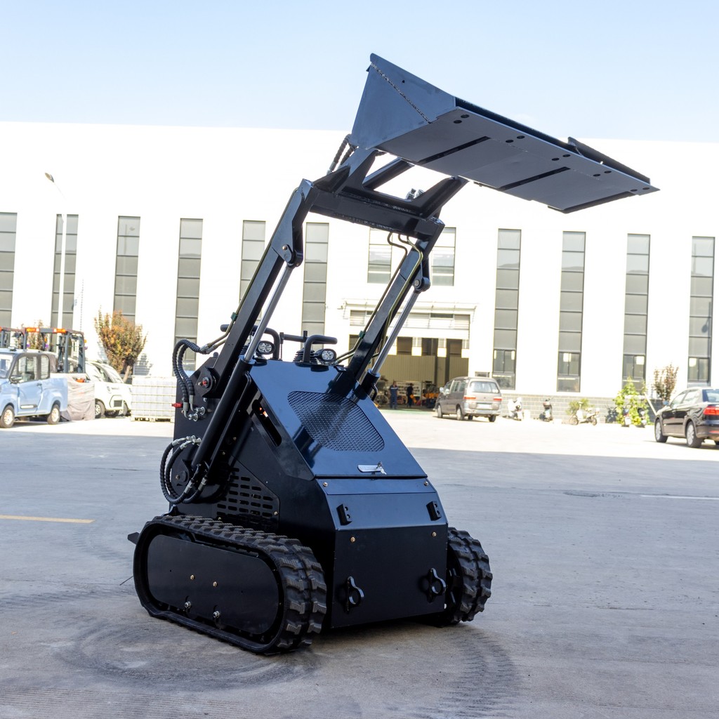 HT380 Mini Diesel Loader Cheap 1400kg Wheel Loader Mini EPA Engine Compact Hydraulic Skid Steer Load