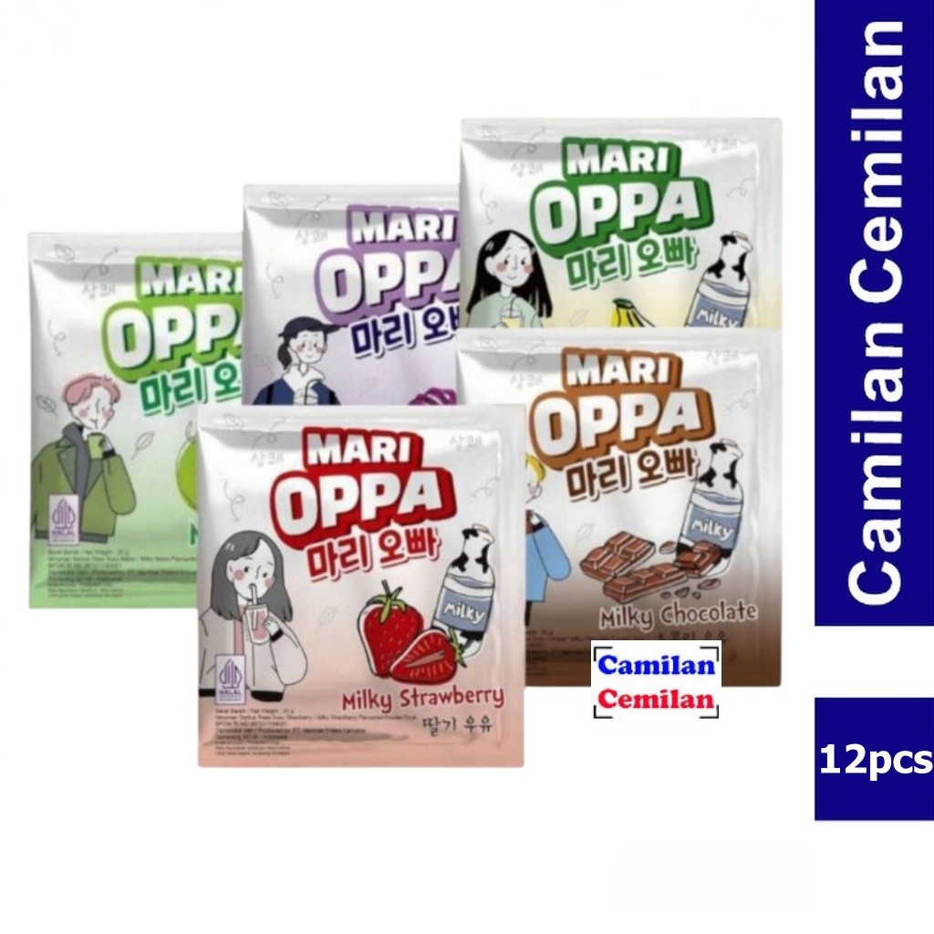 

Mari Oppa Minuman Serbuk Renceng isi 12 sch x 20 gr