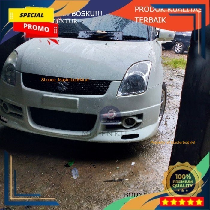 Aksesoris Bodykit Mobil bodykit suzuki Swift 2007 2008 2009 2010 2011 2012 a6 Termurah Grade A kuat-
